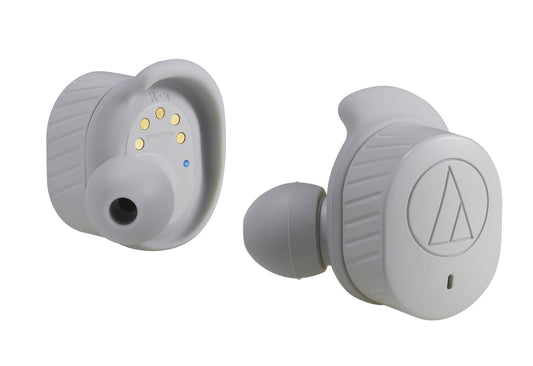 Audio-Technica ATH-SPORT7TW Headset Trådlös I öra Idrott Micro-USB Bluetooth Grå