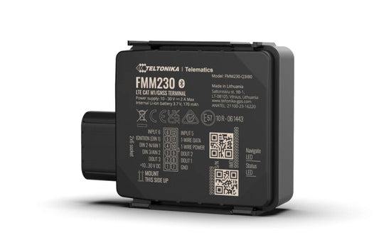 Teltonika FMM230 GPS-spårare och -sökare Universal Svart