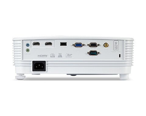 Acer P1357Wi Standard throw-projektor 4500 ANSI-lumen WXGA (1280x800) 3D kompatibilitet Vit