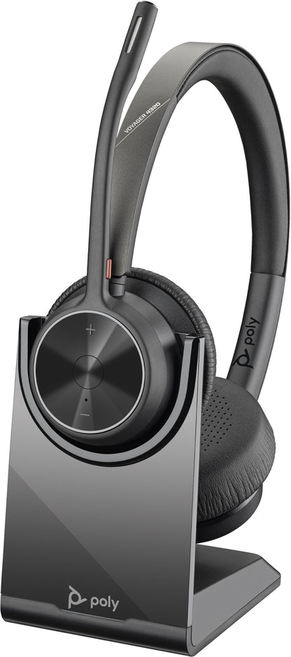 POLY Voyager 4320 USB-C Headset + BT700 dongel + laddningsställ