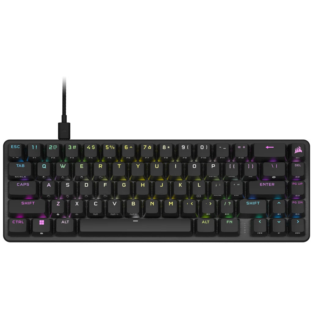 Corsair K65 PRO MINI tangentbord Spela USB Nordic Svart
