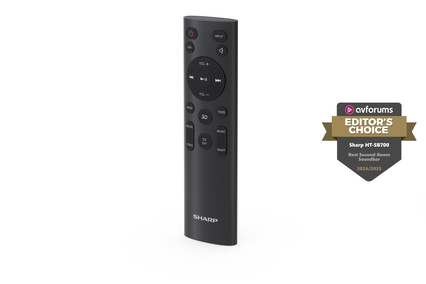 Sharp HT-SB700 soundbar-högtalare Svart 2.0.2 kanaler 140 W