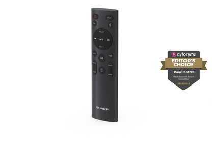 Sharp HT-SB700 soundbar-högtalare Svart 2.0.2 kanaler 140 W