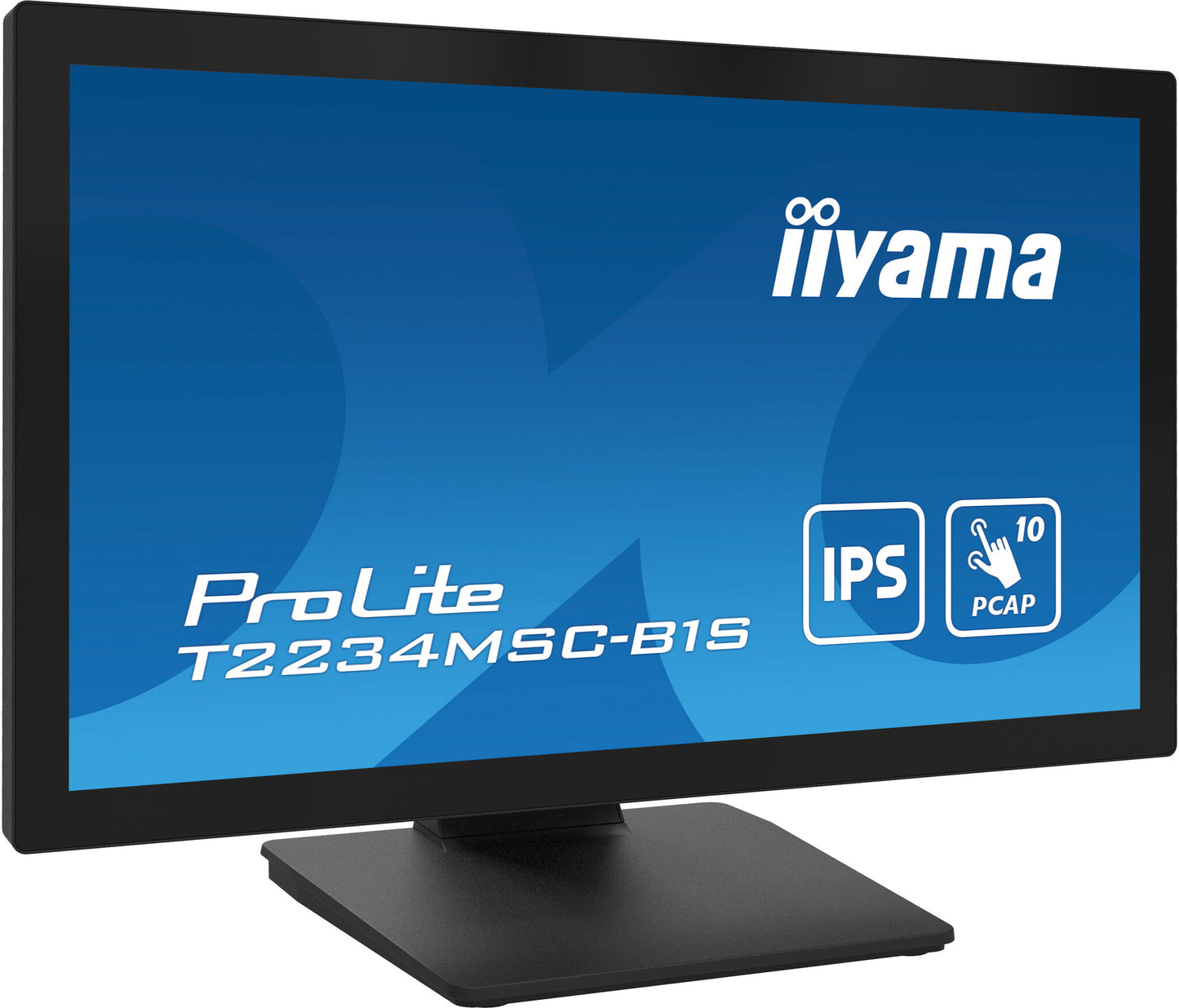 iiyama ProLite T2234MSC-B1S platta pc-skärmar 54,6 cm (21.5") 1920 x 1080 pixlar Full HD Pekskärm Svart