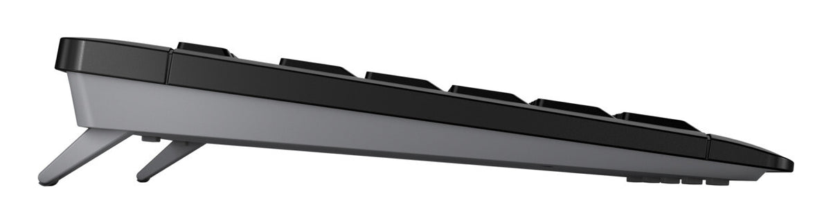 CHERRY JD-8550EU-2 tangentbord Mus inkluderad Hem / Kontor RF Trådlös QWERTY Engelsk Svart