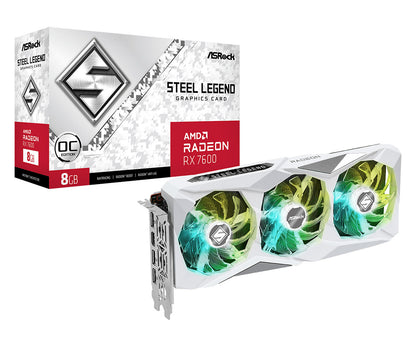 Asrock 90-GA4DZZ-00UANF grafikkort AMD Radeon RX 7600 8 GB GDDR6
