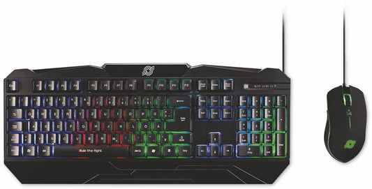 MediaRange MRGS102 tangentbord Mus inkluderad Spela USB QWERTZ tyska Svart