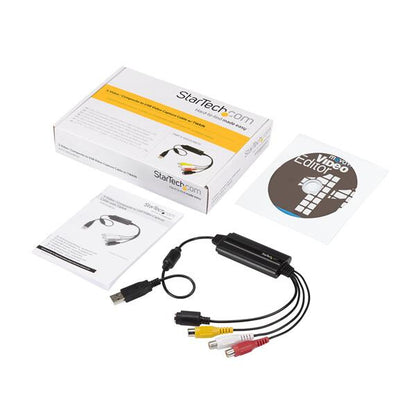 StarTech.com SVID2USB232 videoupptagningsenheter Composite + S-Video + RCA