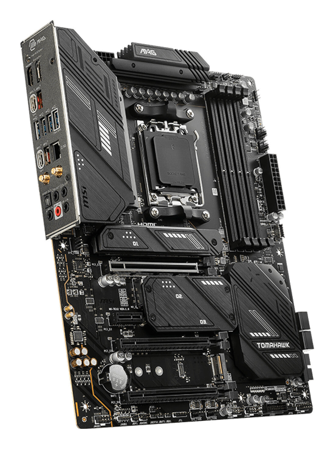 MSI MAG X670E TOMAHAWK WIFI moderkort AMD X670 AM5-sockel ATX