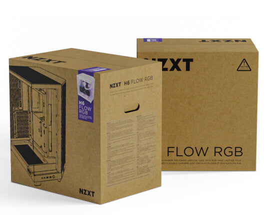 NZXT H6 Flow RGB Midi Tower Vit