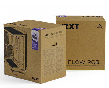 NZXT H6 Flow RGB Midi Tower Vit