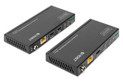 Digitus DS-55508 AV-förlängare Sändare och mottagare för AV-utrustning Svart