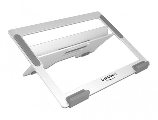 DeLOCK 18415 Ställ för bärbara datorer Ställ till bärbara datorer Gjuten aluminium 39,6 cm (15.6")