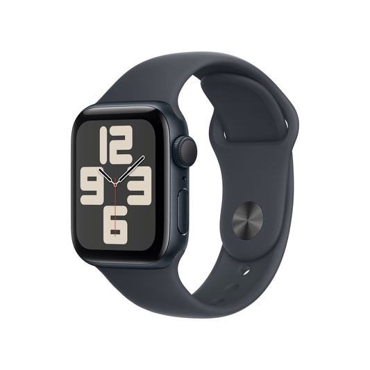Apple Watch SE OLED 40 mm Digital 324 x 394 pixlar Pekskärm Svart Wi-Fi GPS