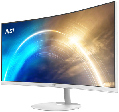 MSI Pro MP341CQ platta pc-skärmar 86,4 cm (34") 3440 x 1440 pixlar UltraWide Quad HD Vit