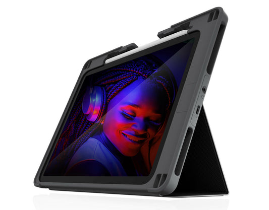 STM STM-222-440KX-01 iPad-fodral 27,7 cm (10.9") Omslag Svart