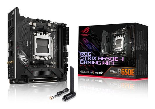 ASUS ROG STRIX B650E-I GAMING WIFI AMD B650 AM5-sockel Mini-ITX