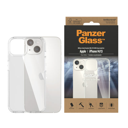 PanzerGlass ® HardCase iPhone 14 | 13 | Clear mobiltelefonfodral 15,5 cm (6.1") Omslag Transparent
