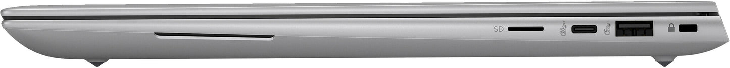 HP ZBook Studio G11 Intel Core Ultra 9 185H Mobil arbetsstation 40,6 cm (16") Pekskärm WQUXGA 32 GB DDR5-SDRAM 2 TB SSD NVIDIA RTX 3000 Ada Wi-Fi 7 (802.11be) Windows 11 Pro Silver