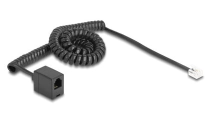 DeLOCK 90232 telefonkablar 3 m Svart