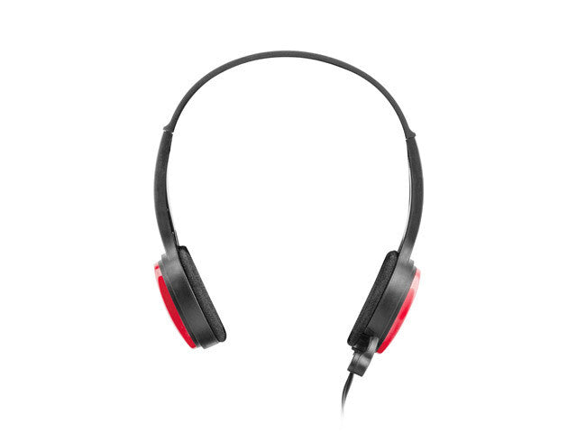 uGo USL-1222 hörlur och headset Kabel Huvudband Svart, Röd