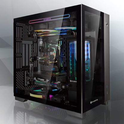 RAIJINTEK PAEAN Mini Mini Tower Svart