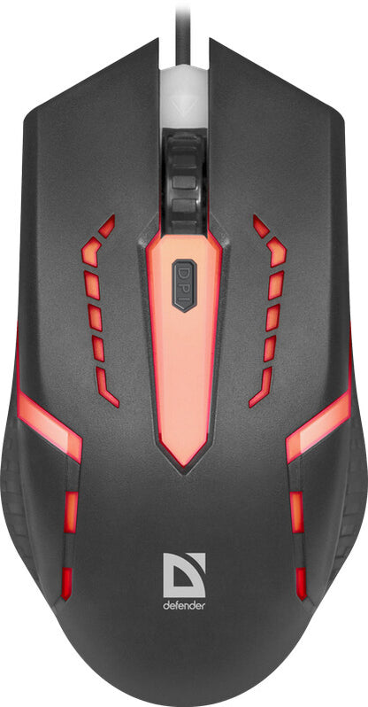 Defender HIT MB-601 datormöss Spela Ambidextrous USB Type-A Optisk 1200 DPI