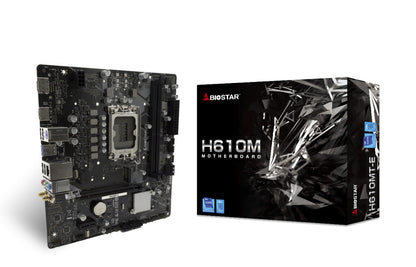 Biostar H610MT-E moderkort Intel H610 LGA 1700 micro ATX