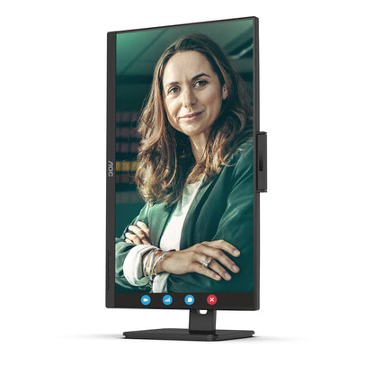 AOC Q27P3CW platta pc-skärmar 68,6 cm (27") 2560 x 1440 pixlar Quad HD LED Svart