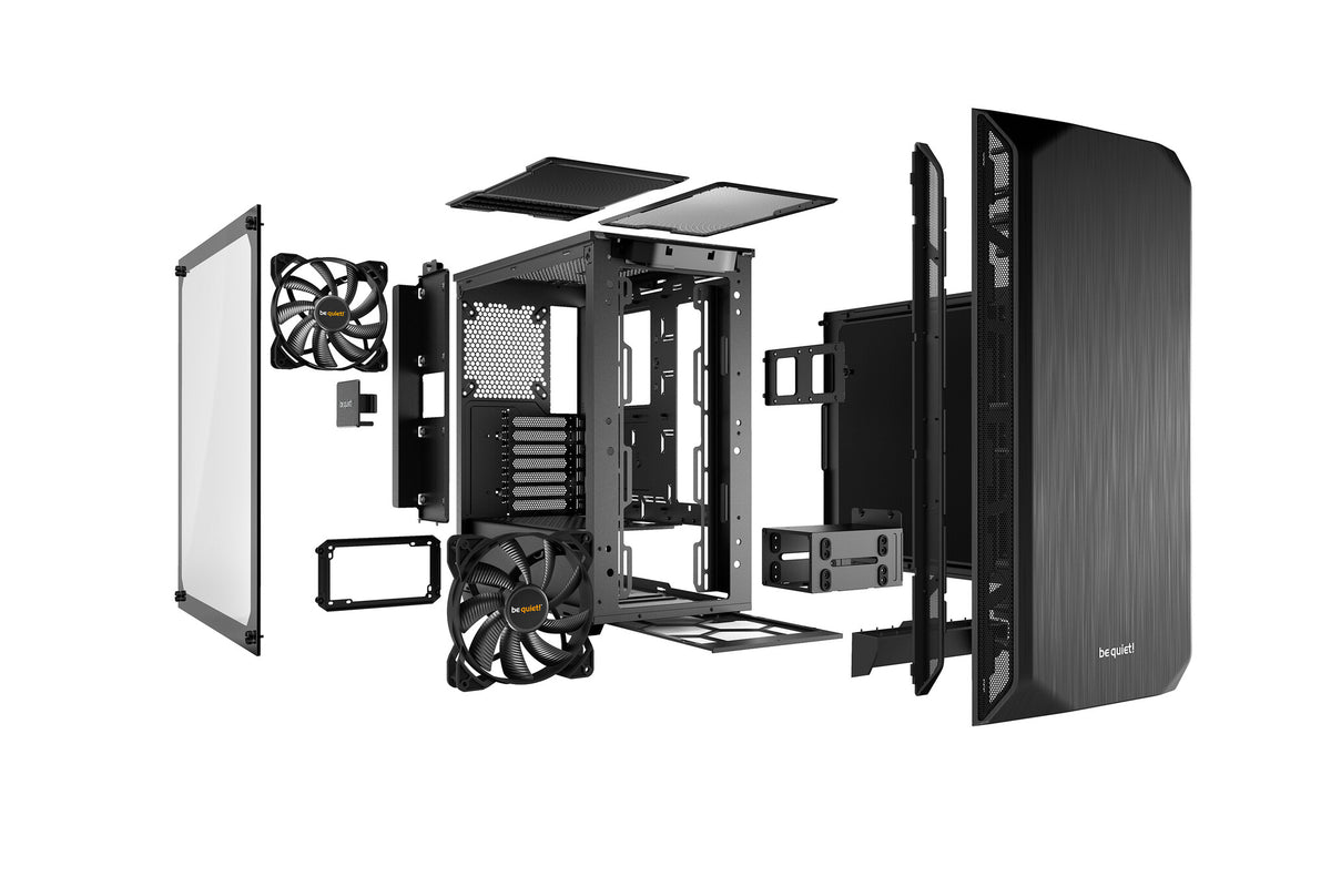 be quiet! BGW34 datorväskor Midi Tower Svart