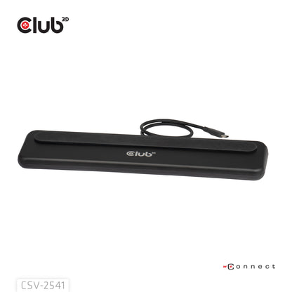 CLUB3D CSV-2541 dockningsstationer för bärbara datorer Dockning USB 3.2 Gen 1 (3.1 Gen 1) Type-C Svart