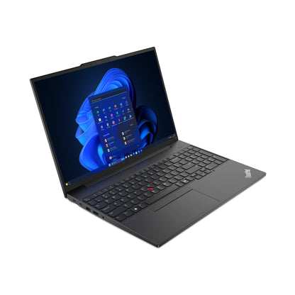 Lenovo ThinkPad E16 Gen 2 (AMD) AMD Ryzen™ 5 7535HS Bärbar dator 40,6 cm (16") WUXGA 8 GB DDR5-SDRAM 256 GB SSD Wi-Fi 6E (802.11ax) Windows 11 Pro tyska Svart