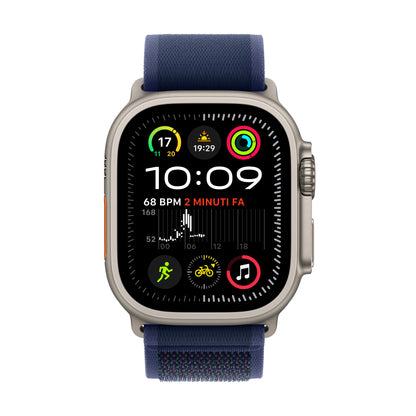 Apple Watch Ultra 2 OLED 49 mm Digital 410 x 502 pixlar Pekskärm 4G Titan GPS Watch Ultra 2, 49mm, GPS + Cellular, OLED, Always-on Retina, S9, Digital Crown, Bluetooth, watchOS