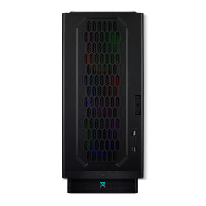 Acer Predator Orion 7000 PO7-660 Intel Core Ultra 7 265KF 32 GB DDR5-SDRAM 2 TB SSD NVIDIA GeForce RTX 5080 Windows 11 Home Skrivbord PC Svart