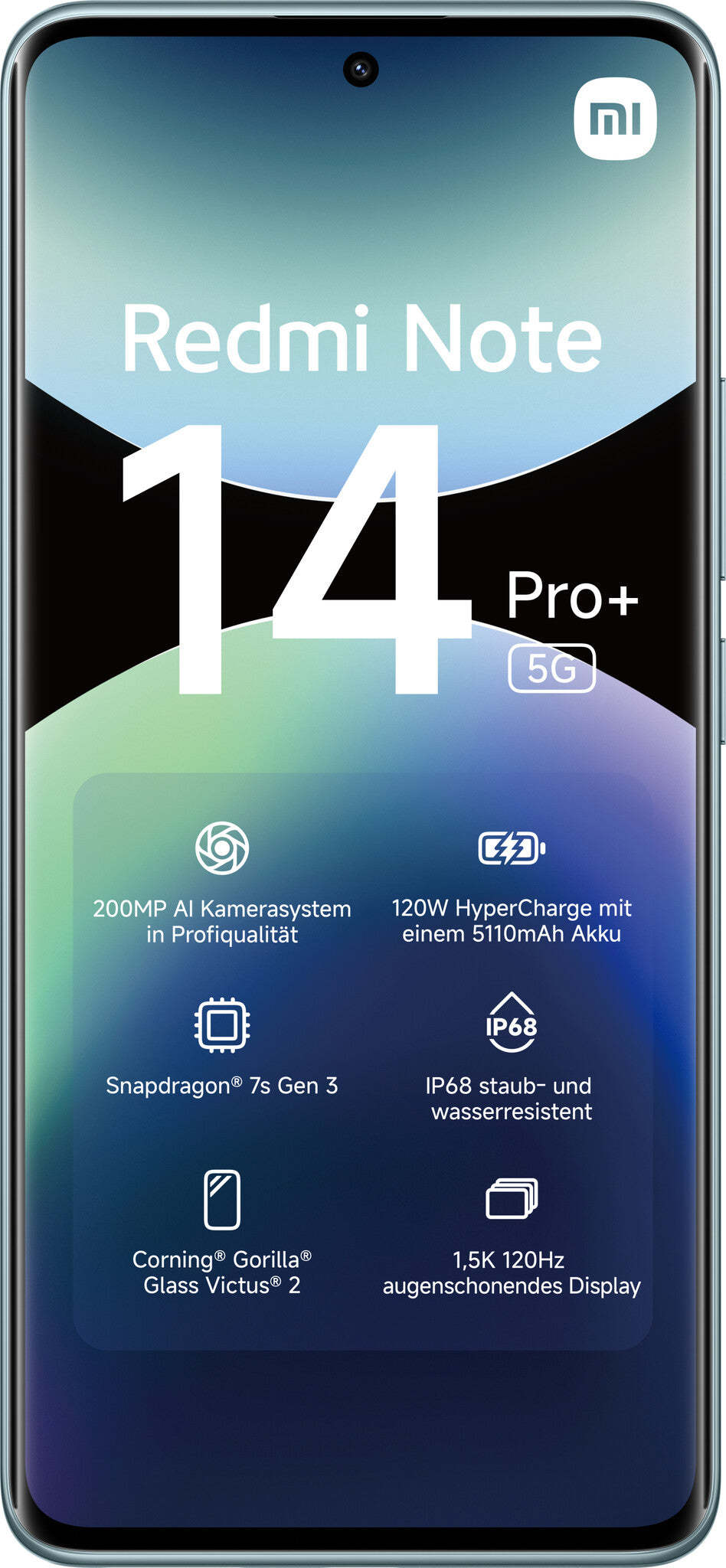 Xiaomi Redmi Note 14 Pro+ 5G 16,9 cm (6.67") Dubbla SIM-kort USB Type-C 8 GB 256 GB 5110 mAh Blå