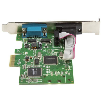 StarTech.com PCI Express seriellt kort med 2 portar och 16C1050 UART - RS232