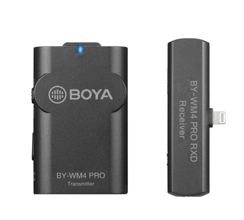 BOYA BY-WM4 PRO-K3 mikrofoner Svart Mikrofon till mobiltelefon/smartphone