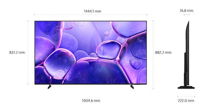 Samsung U8000F UE50U8092FU 127 cm (50") 4K Ultra HD Smart-TV Wi-Fi Svart