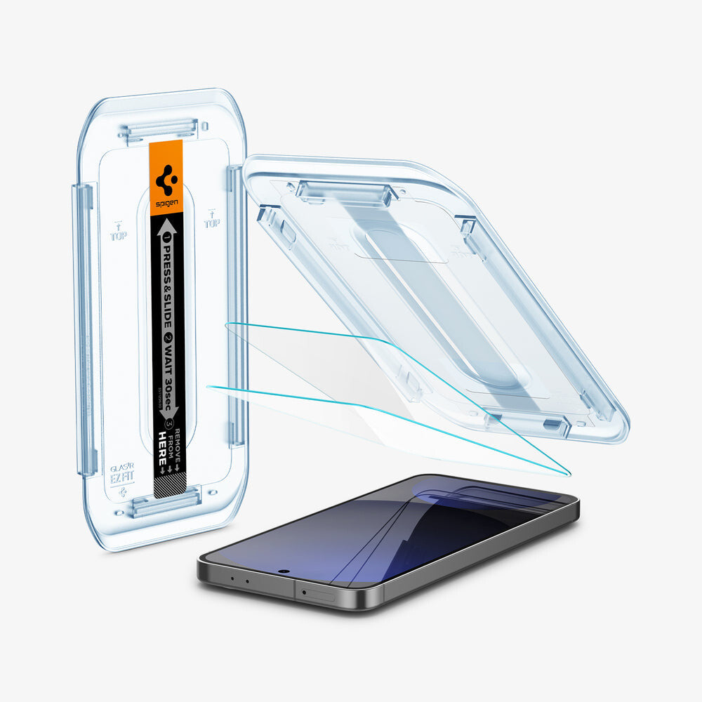 Spigen GLAS.tR EZ Fit Genomskinligt skärmskydd Samsung 1 styck