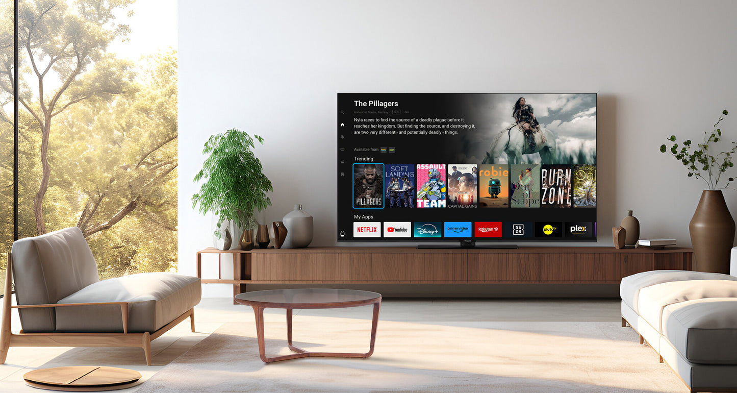 Panasonic TB-50W60AEZ TV-apparat 127 cm (50") 4K Ultra HD Smart-TV Wi-Fi Svart
