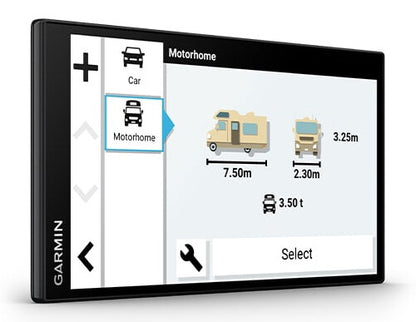 Garmin Camper 795 navigatorer Handheld / Fast 17,6 cm (6.95") TFT Pekskärm 239,6 g Svart