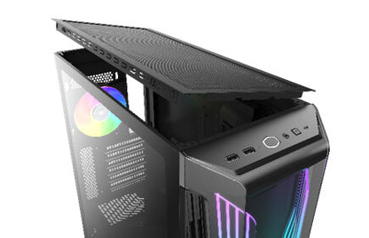 Cooler Master MasterBox 540 Skrivbord Svart, Transparent