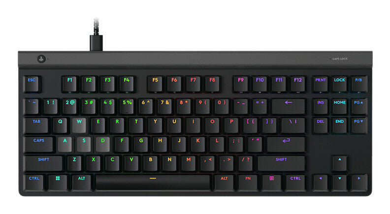 Logitech G G515 RAPID TKL tangentbord Spela USB QWERTZ tyska Svart