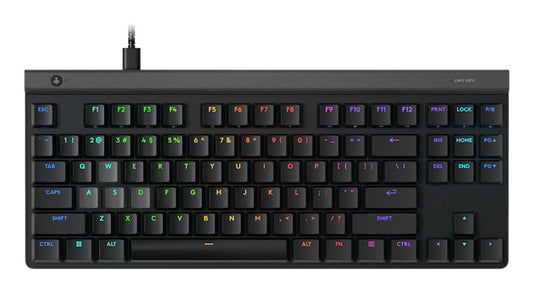 Logitech G G515 RAPID TKL tangentbord Spela USB QWERTZ tyska Svart