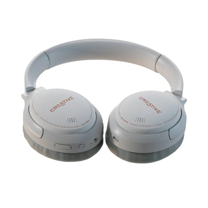 Creative Labs ZEN Hybrid Headset Kabel & Trådlös Huvudband Samtal/musik Bluetooth Vit