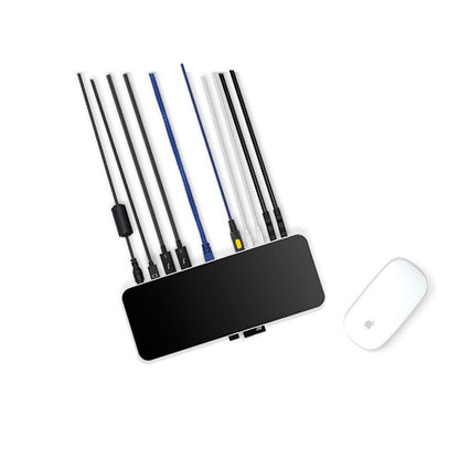 OWC OWCTB3DK14PSG dockningsstationer för bärbara datorer Kabel Thunderbolt 3 Grå