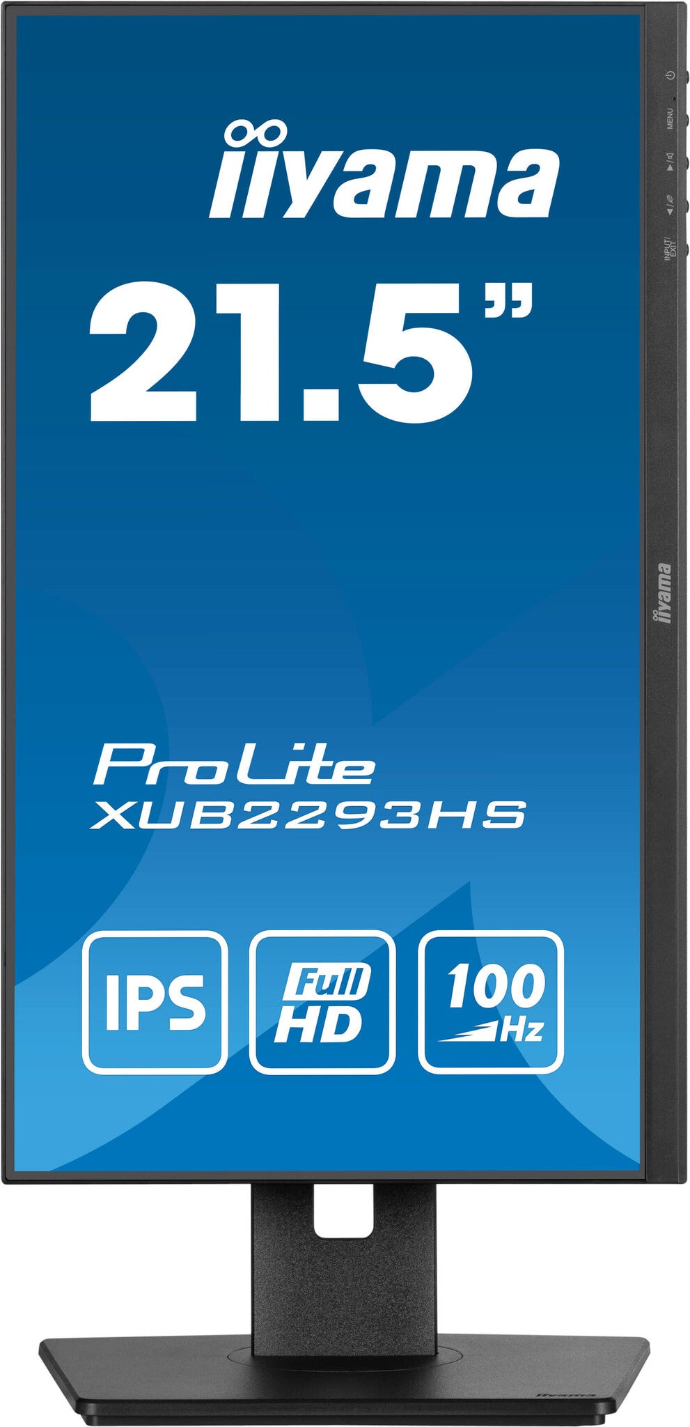 iiyama ProLite XUB2293HS-B6 platta pc-skärmar 54,6 cm (21.5") 1920 x 1080 pixlar Full HD LED Svart