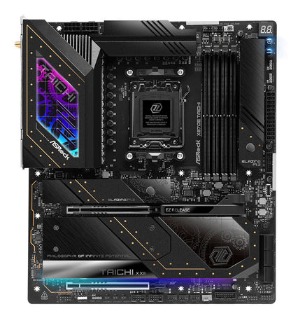 Asrock X870E Taichi AMD X870E AM5-sockel Utökad ATX