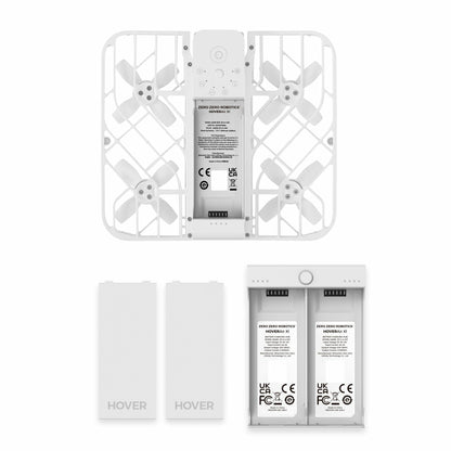 HOVERAir X1 Combo 4 rotorer Quadcopter 2704 x 1520 pixlar 1050 mAh Vit
