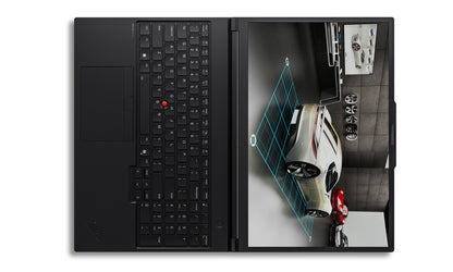Lenovo ThinkPad P16 Gen 3 Intel Core Ultra 7 255HX Mobil arbetsstation 40,6 cm (16") WUXGA 64 GB DDR5-SDRAM 1 TB SSD NVIDIA RTX PRO 3000 Blackwell Wi-Fi 7 (802.11be) Windows 11 Pro Nordic Svart